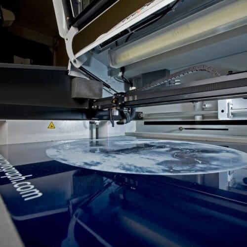 Gravirna naprava LS900 notranjost