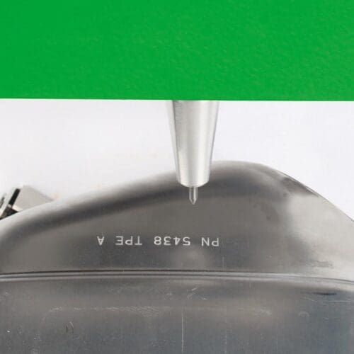 Izdelava identifikacije z igličnim označevanjem