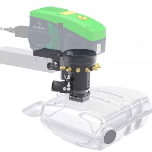 Mini-inline se priklopi na fiber laser glavo