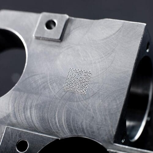 Označevanje datamatix kode na kovino z napravo XF510r