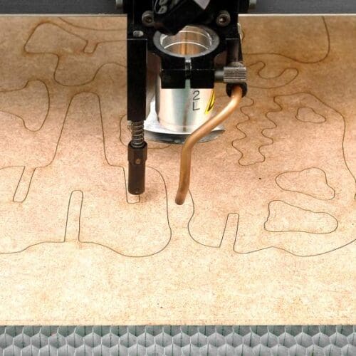 Približana slika rezanja z LS100EX