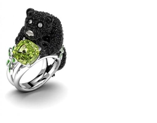 3shaper medved na prstanu