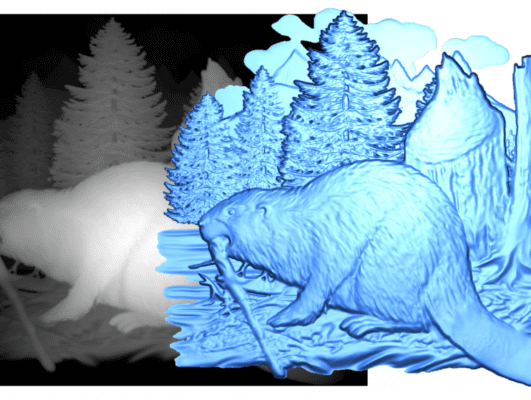 Izdelava dizajna za graviranje iz posnetka kamere