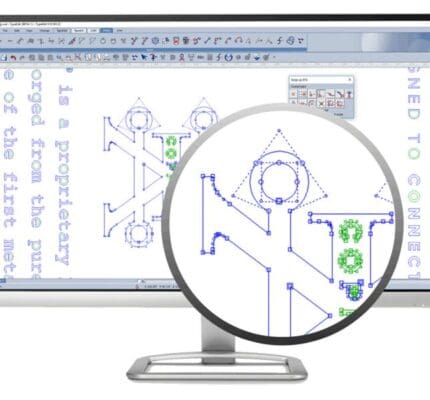 V Type Edit lahko naše vektorske dizajne natančno nadzorujemo